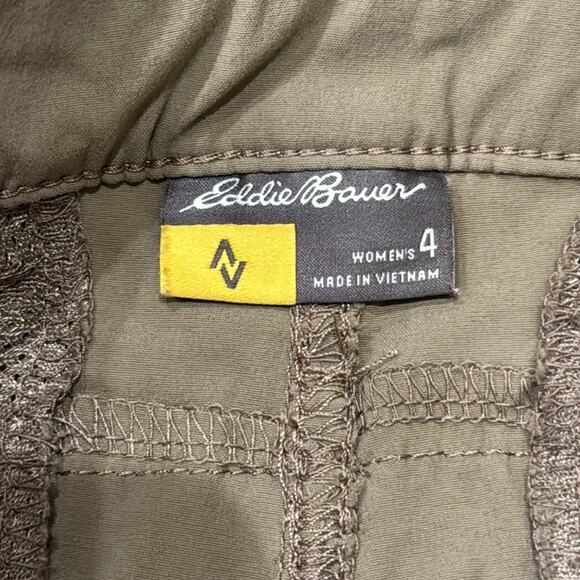Eddie Bauer Women's Travex Horizon Roll Up Pants Khaki Size 4 - Picture 7 of 8